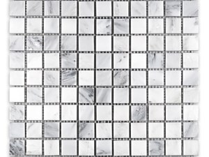 Oriental White Marble Square 1 X 1 Polished or Honed